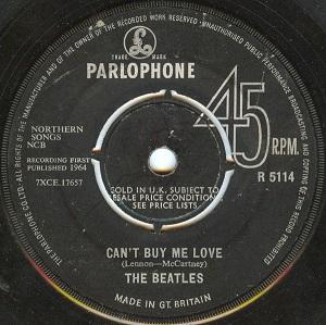 CAN'T BUY ME LOVE cover art